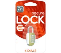 (?)Go Travel The Quatro Padlock (Gold) (Gold)