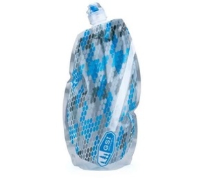 GSI Outdoors H20 Lite Collapsible Bottle (1.0L) Sea Storm (Sea Storm)
