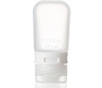 HumanGear GoToob Travel Tube Clear (Size Small 1.25Floz/37ML) (Small 1.25Floz/37ML)