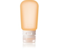 HumanGear GoToob Travel Tube Orange (Size Large 3Floz/89ML) (Large 3Floz/89ML)