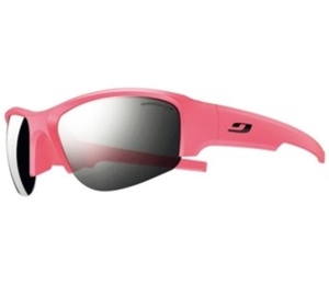Julbo Access Junior Sunglasses (Matt Pink Frame Spect 3+ Grey Flash Silver Lens) (Matt Pink)