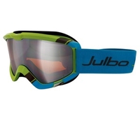Julbo Bang Excel Goggles (Interchangeable Flash Silver Lens Lime Green/Blue Frame) (Interchangeable Flash Silver Lens Lime Green/Blue Frame)