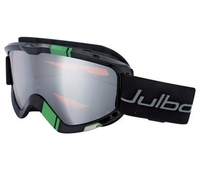 Julbo Bang Excel Goggles (Orange Flash Silver Lens Black/Green Frame) (Orange Flash Silver Lens Black/Green Frame)
