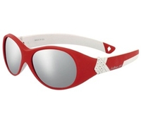 Julbo Bubble Kids Sunglasses (Spectron 4 Grey Lens Red/Grey Frame) (Spectron 4 Grey Lens Red/Grey Frame)