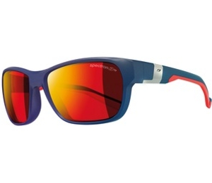Julbo Coast Sunglasses (Spectron 3 Lens Blue/Red Frame) (Spectron 3)