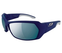 (?)Julbo Dirt Speed Sunglasses (Octopus Grey Lens Denim Blue/Grey Frame) (Octopus Grey Lens Denim Blue/Grey Frame)