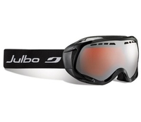 Julbo Jupiter Over The Glasses Goggle (Black Frame Orange/Flash Silver Lens) (Black)