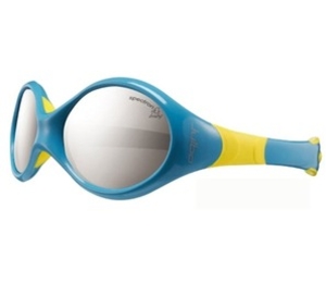 Julbo Looping III Junior Sunglasses (Blue/Yellow Frame Spectron 4 Grey Lens) (Blue/Yellow)