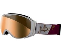 Julbo Luna Goggles (Antifog Lens White/Fuschia Frame) (White/Fuschia)