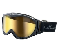 (~)Julbo Revolution Goggles (Zebra Flash Gold Lens Black Frame) (Zebra Flash Gold Lens Black Frame)