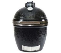 Kamado Joe 23in Ceramic Stand Alone Grill-Stainless Steel Fitting and Heat Deflector (Black) (Black)