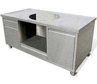 Kamado Joe Stainless Steel Cart for ProJoe Grill (Cart for ProJoe Grill)