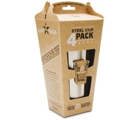 Klean Kanteen 295ml Stainless Steel Pint Cup (Pack of 4) (Klean Kanteen 295ml Stainless Steel Pint Cup (Pack of 4))