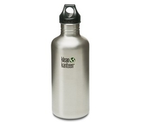 Klean Kanteen Classic 1182ml Water Bottle with Loop Cap (Brush Stainless) (Brush Stainless)