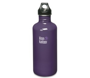 Klean Kanteen Classic 1182ml Water Bottle with Loop Cap (Violet Storm) (Violet Storm)