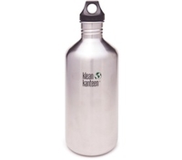 Klean Kanteen Classic 1900ml Water Bottle with Loop Cap (Brush Stainless) (Brush Stainless)