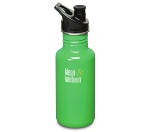 Klean Kanteen Classic 532ml Water Bottle with Sport Cap (Organic Garden) (Organic Garden)