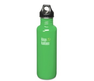 Klean Kanteen Classic 800ml Water Bottle with Loop Cap (Organic Garden) (Organic Garden)