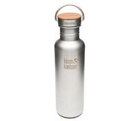 Klean Kanteen Classic Reflect 800ml Bottle with Bamboo Cap (Brush Stainless) (Brush Stainless)