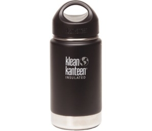 Klean Kanteen Wide Mouth 355ml Vacuum Insulated Bottle (Shale Black) (Shale Black)