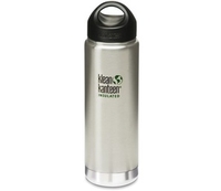 Klean Kanteen Wide Mouth 592ml Vacuum Insulated Bottle (Brushed Stainless) (Brushed Stainless)