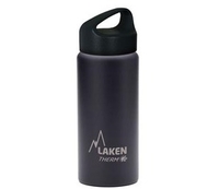 Laken Classic Thermo Insulated 18/8 Stainless Steel Bottle 0.5L (Black) (Black)