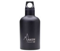 Laken Futura Thermo Insulated 18/8 Stainless Steel Bottle 0.35L (Black) (Black)