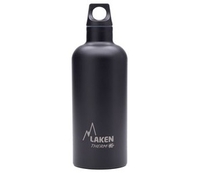 Laken Futura Thermo Insulated 18/8 Stainless Steel Bottle 0.5L (Black) (Black)