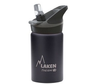 Laken Jannu Thermo Insulated 18/8 Stainless Steel Bottle 0.35L (Black) (Black)