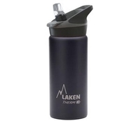 Laken Jannu Thermo Insulated 18/8 Stainless Steel Bottle 0.5L (Black) (Black)