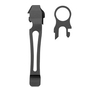 Leatherman Removable Pocket Clip and Quick Release Lanyard Ring (Black Oxide) (Black Oxide)