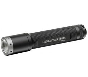 LED Lenser M5 Micro Processor/Chip Controlled Torch (Black) (Black)