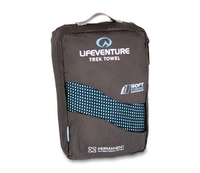 Lifeventure Soft Fibre Trek Towel (Large Blue) (large)