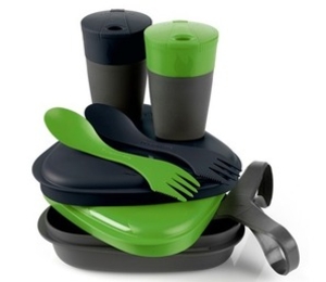 Light My Fire Pack n Eat Kit (Black/Green) (Black/Green)