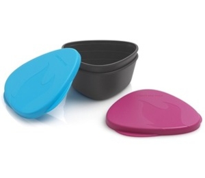 Light My Fire SnapBox Original All Purpose Box (2 Pack Fuchsia/Cyan) (Fuchsia/Cyan)