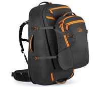 (L)Lowe Alpine AT Voyager 70:15 Backpack (Anthracite/Tangerine) (Anthracite/Tangerine)