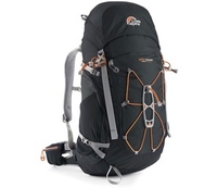 (~)Lowe Alpine AirZone Pro 35:45 Backpack (Black/Pumpkin) (Black/Pumpkin)