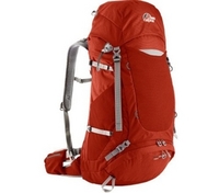 (~)Lowe Alpine Airzone Trek Plus 35-45L Backpack (Tabasco/Zinc) (Tabasco/Zinc)