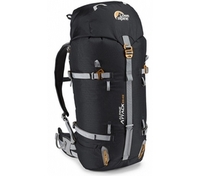 Lowe Alpine Attack 35:45 Backpack (Black/Tangerine) (Black/Tangerine)