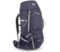 Lowe Alpine Diran ND65:75 Backpack (Aubergine/Quartz) (Aubergine/Quartz)