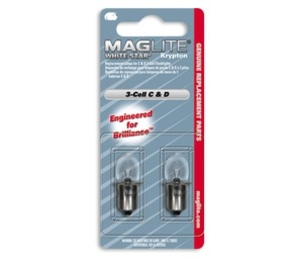 Maglite 3 Cell White Star Bulb (2 Pack)