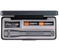 Maglite Mini Maglite 2 AA LED Flashlight with Presentation Box (Grey) (Grey)