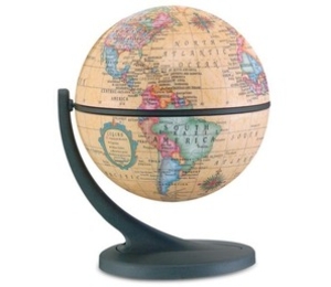 Mini Globe - Antique Ocean Wonderglobe