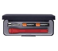 Mini Maglite LED 2-Cell AAA (Red) with Case & Batteries (Red)