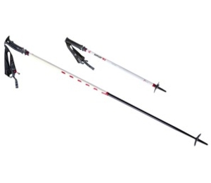 MSR Deploy TR 2 Adjustable Winter Trekking Poles (White) Standard (Standard)