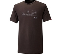 MSR Lightning Snowshoe T Shirt Gray (Size Large) (Large)
