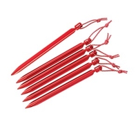 MSR Mini Groundhog Stake Kit (6 Tent Pegs) (Mini Groundhog)