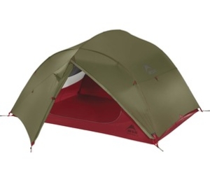 MSR Mutha Hubba NX 3 Person Backpacking Tent (Green) (Green)