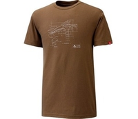 MSR Thunderbird Ice Axe T Shirt Brown (Size Small) (Small)