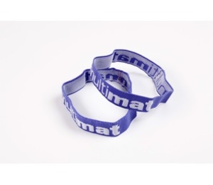 Multimat Embroidered Elasticated Bands-Pair (Lilac) (Lilac)